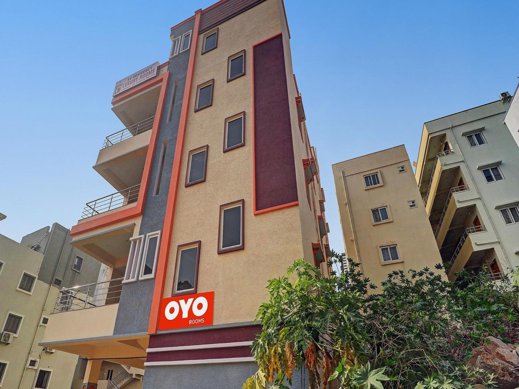 Hotel O S V Residency Kajaguda Near Gachibowli Hyderabad Exteriör bild